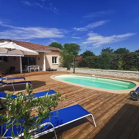 Vila Near Ocean With Swimming Pool Bias (Landes)